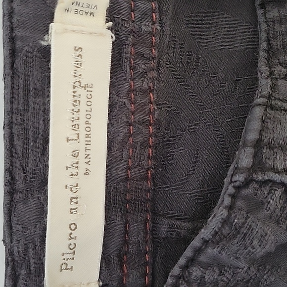 Pilcro and the Letterpress High-Rise Skinny Black Jeans, Size 28 - Picture 8 of 10